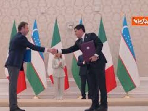 A Samarcanda una nuova "Via Roma" in omaggio alla visita di Meloni