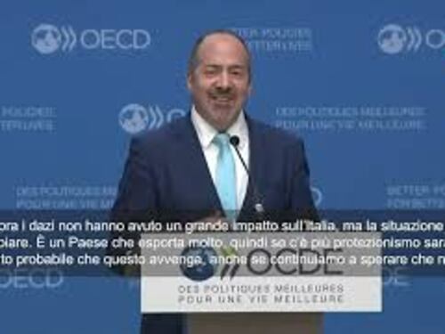 Dazi Usa, Pereira (Ocse): Italia finora poco colpita, ma come Paese esportatore rischia