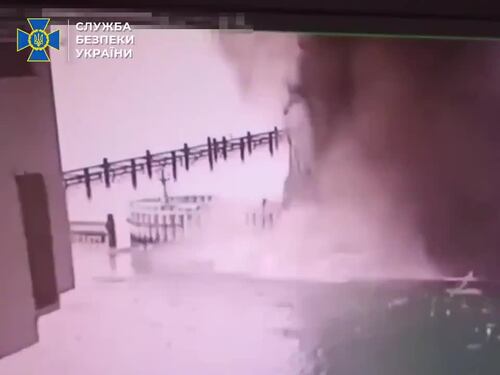 L'attacco subacqueo al ponte di Kerch