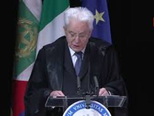 Mattarella: "Obiettivo dei trattati istitutivi dell'Ue era la pace"