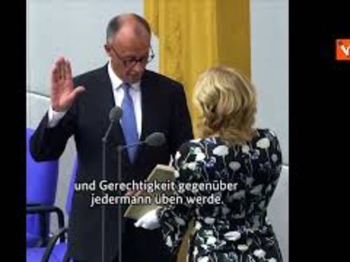 Il neo Cancelliere tedesco Merz presta giuramento al Bundestag