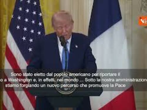 Trump: "Sono stato eletto per riportare il buon senso a Washington e la pace"