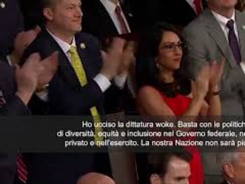 Trump al Congresso Usa: "Ho ucciso la dittatura woke"