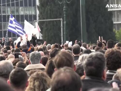 Manifestazioni in Grecia: "giustizia per la strage ferroviaria di Tebi"