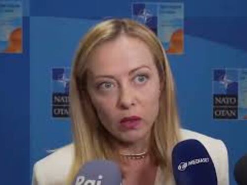 Meloni: "Abbiamo assunto impegno sostenibile, aumento della spesa in difesa dell'1,5% in 10 anni"