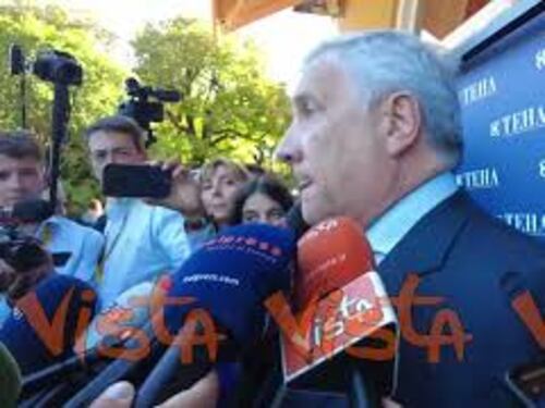 Tajani: Auspico che la Banca centrale europea abbassi il costo del denaro