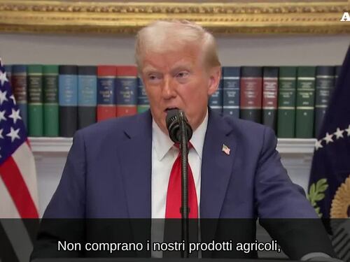 Trump: "L'Ue e' molto cattiva con noi, sara' soggetta a dazi"