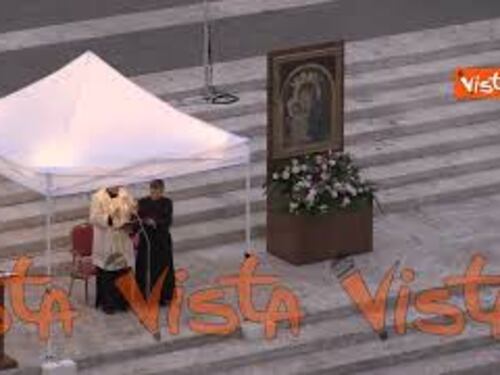 Rosario in suffragio di Papa Francesco, preghiera finale per il pontefice del cardinale Gambetti