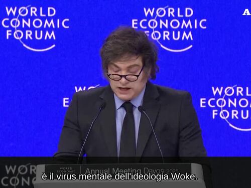 Milei: "L'ideologia 'woke' fa fallire Paesi e istituzioni'"