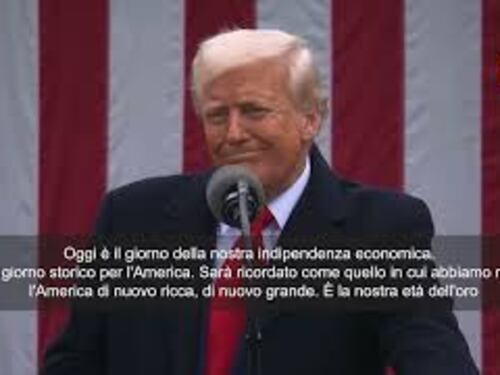 Dazi Usa, Trump: Giorno storico, festeggiamo nostra indipendenza. Torna età dell’oro