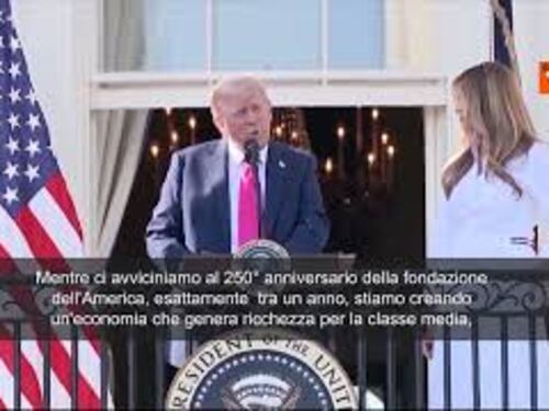 4 Luglio, Trump: "Siamo nell'età dell'oro americana"