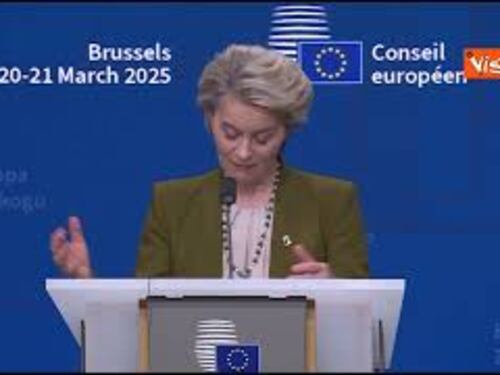 Von der Leyen: E' possibile flessibilizzare il fondo di coesione per gli investimenti nella difesa