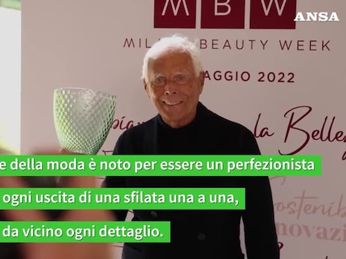 Addio a Giorgio Armani, maestro di stile ed eleganza