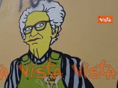 "Israeliani nazi", sfregiato il murales con Liliana Segre, Edith Bruck e Sami Modiano a Milano
