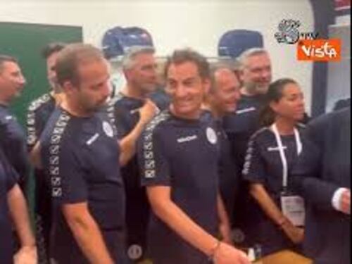 Partita del Cuore 2025 politici vs cantanti. La Russa Mister, in campo Giuli, Lollobrigida e Renzi