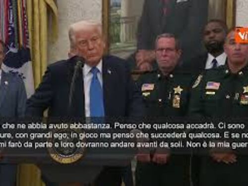 Trump: "Con Putin conversazione eccellente, vuole la pace"