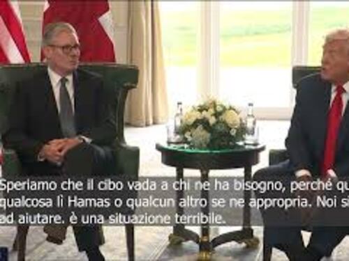 Trump: A Gaza situazione terribile, vogliamo dare da mangiare ai bambini