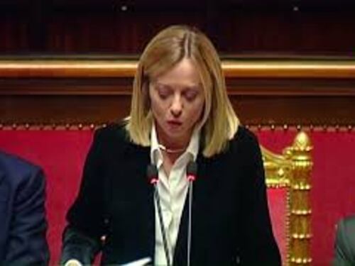 Meloni in Senato cita Pericle: "La felicità consiste nella libertà"