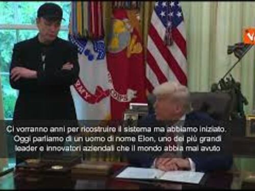 Trump: "Elon Musk ha portato a Washington un cambiamento colossale"