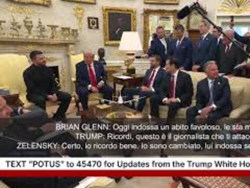 "Abito favoloso", "Lei indossa sempre lo stesso". Siparietto Zelensky-cronista che lo criticò
