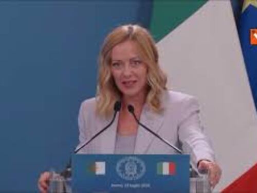 Vertice Italia-Algeria, Meloni Firmati 40 accordi siamo soddisfatti