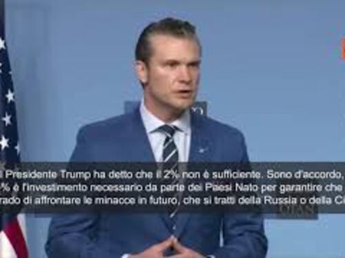 Hegseth (Pentagono): "Il mondo è più libero e sicuro con una Nato più forte"