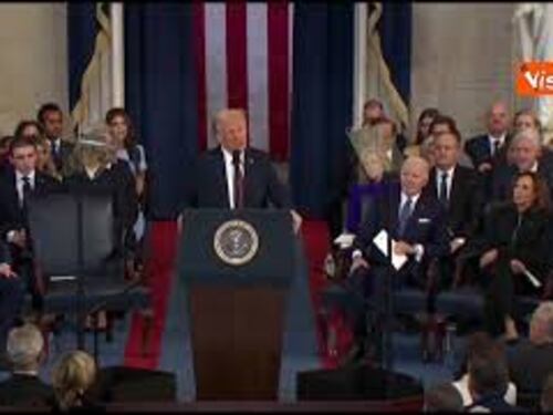 "L'età dell'oro comincia adesso". Le prime parole di Trump dopo l'insediamento