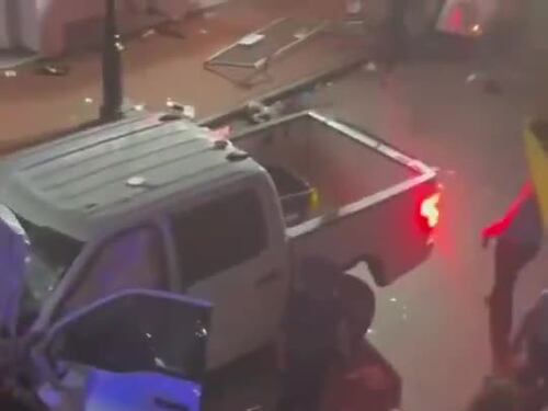 Il pick-up utilizzato dal killer nell'attacco a New Orleans