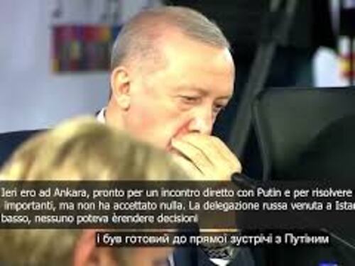 Zelensky: Paura di Putin di venire a Istanbul ha impedito passi verso pace