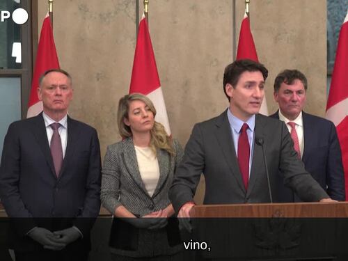 Canada: "Da martedi' dazi del 25% sulle merci Usa"