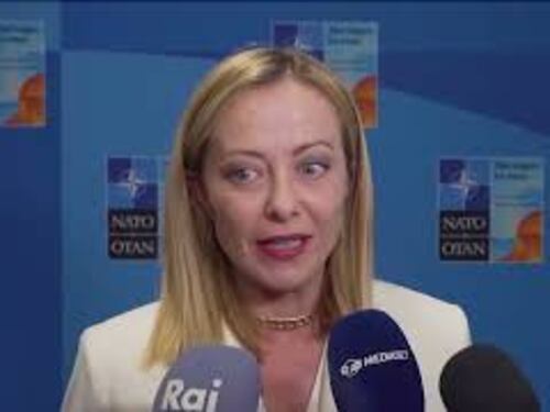 Meloni: Il vertice Nato conferma il sostegno pieno all'Ucraina di tutti gli alleati