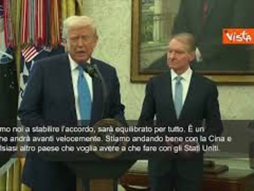 Trump: "Ridurrò i dazi alla Cina, ma non a zero"