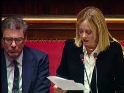Meloni a M5s: Non ci sono soldi per welfare perché bruciati miliardi solo per creare consenso facile