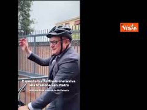 Gualtieri in bici mostra il nuovo percorso ciclopedonale che collega Monte Ciocci a San Pietro