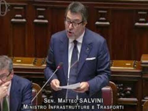 Salvini: "Terzo valico Genova scavato al 91 per cento"
