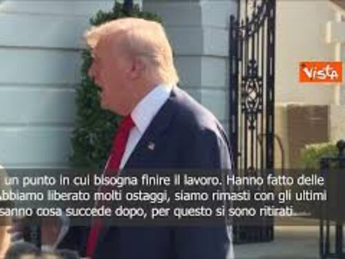 Trump: "Hamas non vuole fare un accordo a Gaza"