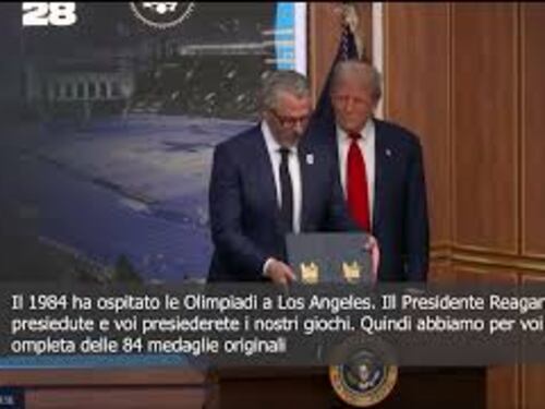 Trump scherza con Wasserman su medaglie olimpiche: Posso dire di averle vinte atleticamente?
