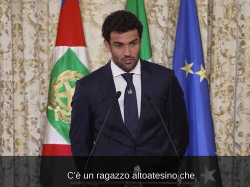 Berrettini: "C'è stato un ragazzo altoatesino che ci ha aiutato un pochino..."