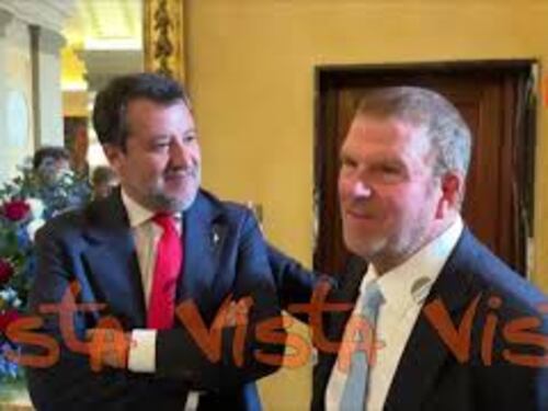 4 Luglio, Salvini a Villa Taverna incontra l'Ambasciatore Usa Fertitta