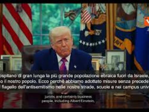 Trump: Misure senza precedenti per fermare antisemitismo dilagante in scuole e università