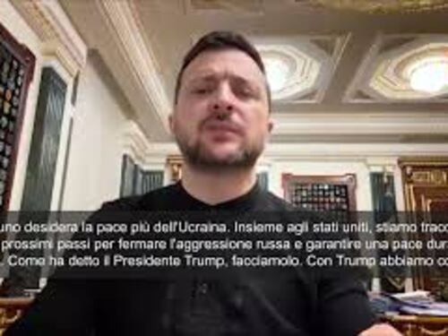 Zelensky: "Con Trump delineati prossimi passi per la pace"