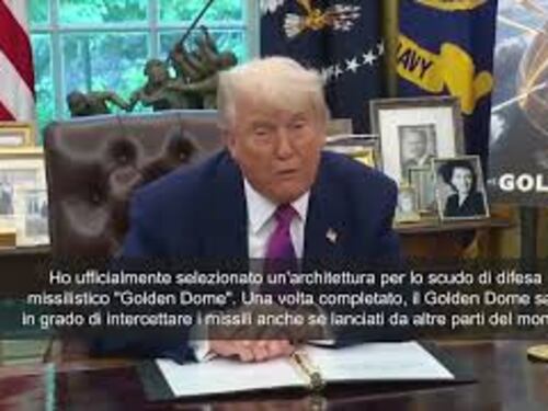 Trump annuncia "Golden Dome" per proteggere USA: Intercetterà missili lanciati da tutto il mondo