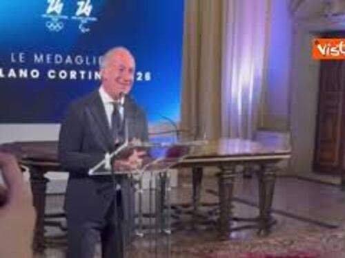 Olimpiadi Milano-Cortina, Zaia: Con svelamento medaglie si realizza un sogno