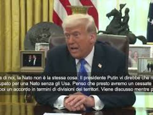 Trump: "Tracciate linee guida per la pace in Ucraina"