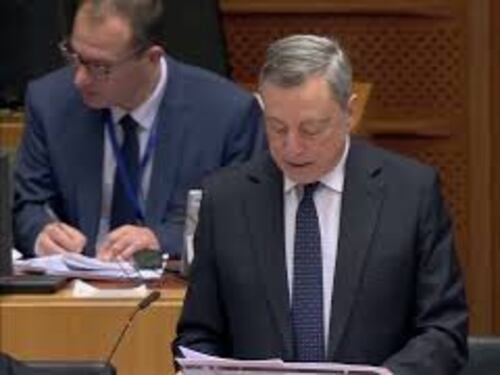 Draghi: Potremmo essere soli a garantire sicurezza Ucraina e Ue. Servono velocità, scala, intensità