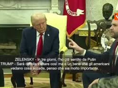 Trump: Senza Usa guerra finiva in due settimane. Zelensky: In 3 giorni come dice Putin