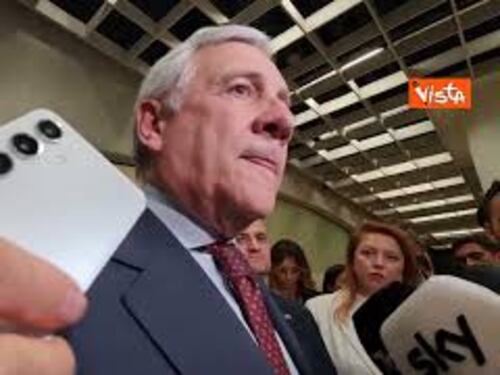 Tajani: Russia non vuole seguire percorso che porti alla pace