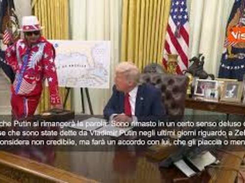 Trump: "Non penso che Putin si rimangerà la parola, farà la sua parte nelle trattative"