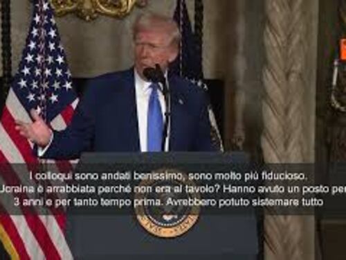 Trump: "Ottimi colloqui con Russia, Ucraina ha avuto 3 anni per accordo"