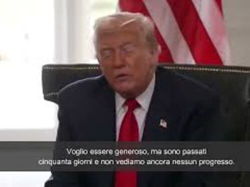 Guerra Ucraina, Trump: "Nessun progresso, daremo nuova deadline di non più di 12 giorni"